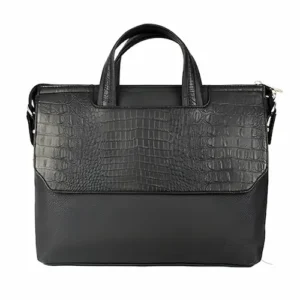 Croco Office Laptop Bag